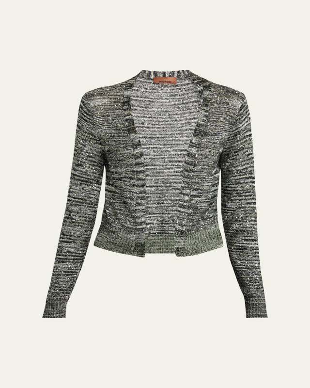 Tie-Dye Open Front Cardigan